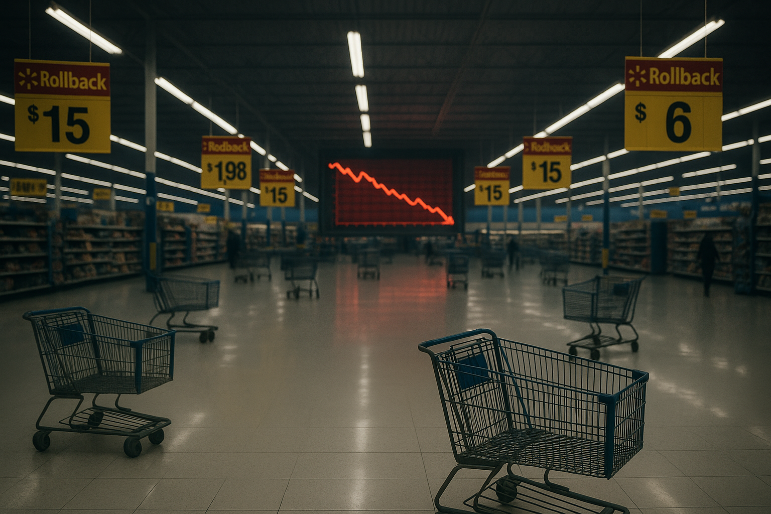 Walmart's Worst Sales Growth in Six Years Is Screaming What the Fed Won't Say
